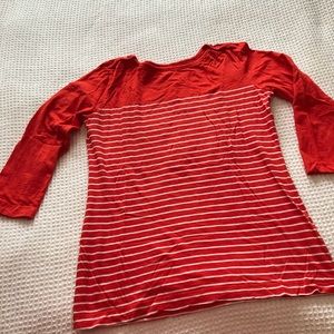 VanHusesn boat neck tee